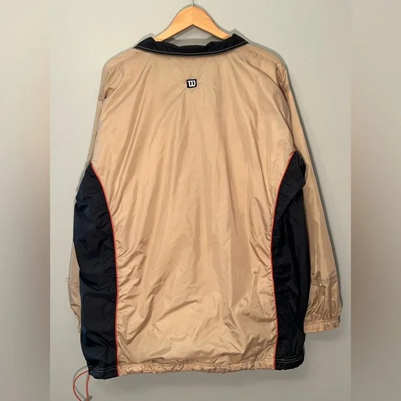 Vintage 90’s Wilson Brand Windbreaker Windrunner Jacket Size XL Mens Adult - Picture 2 of 3